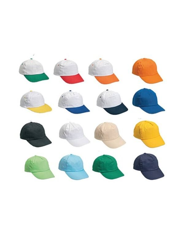 Καπέλο Jockey / 5φυλλο με velcro - Image 2
